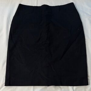 Van Heusen Classic Black Pencil Skirt